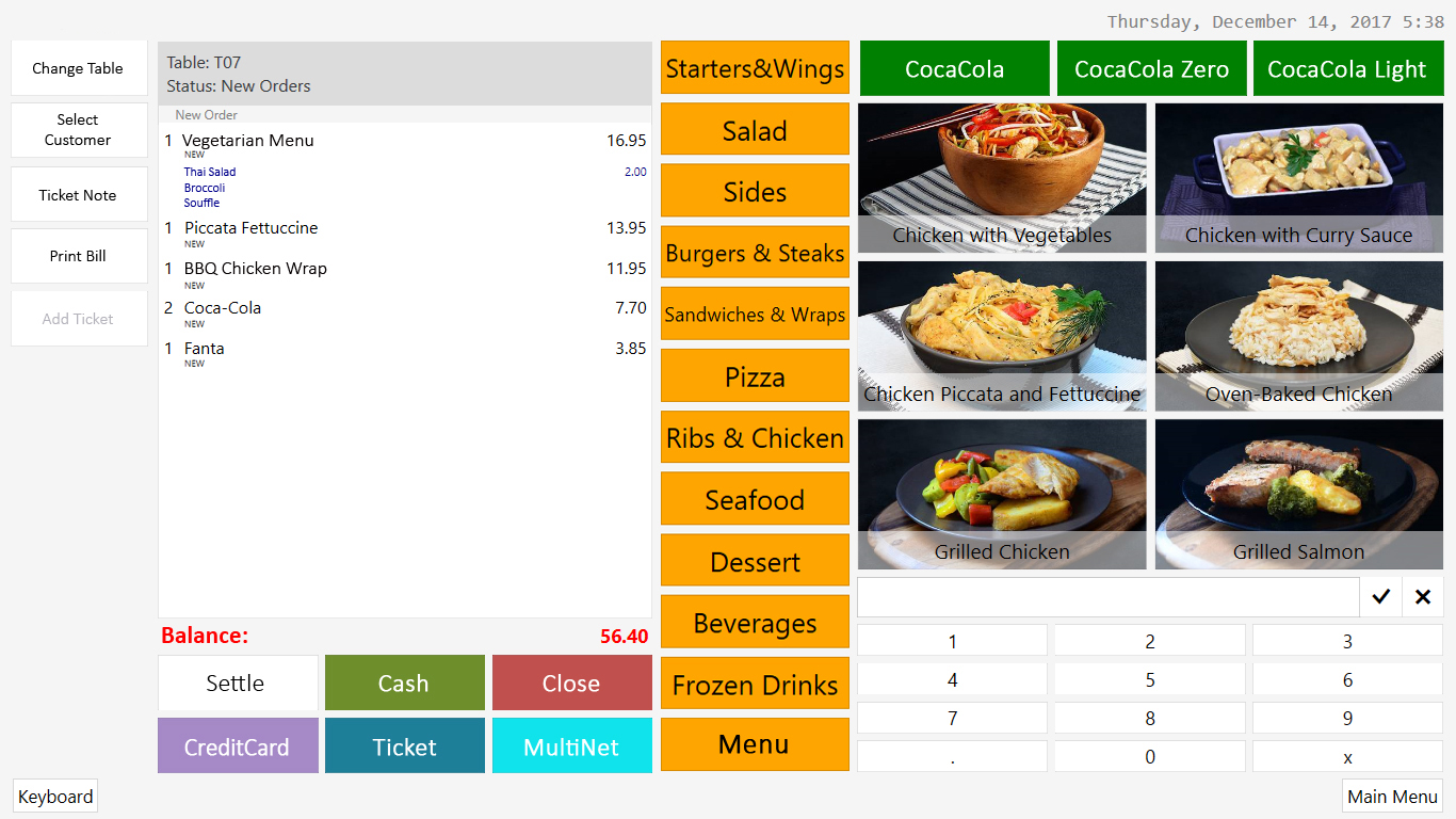 Restaurant management